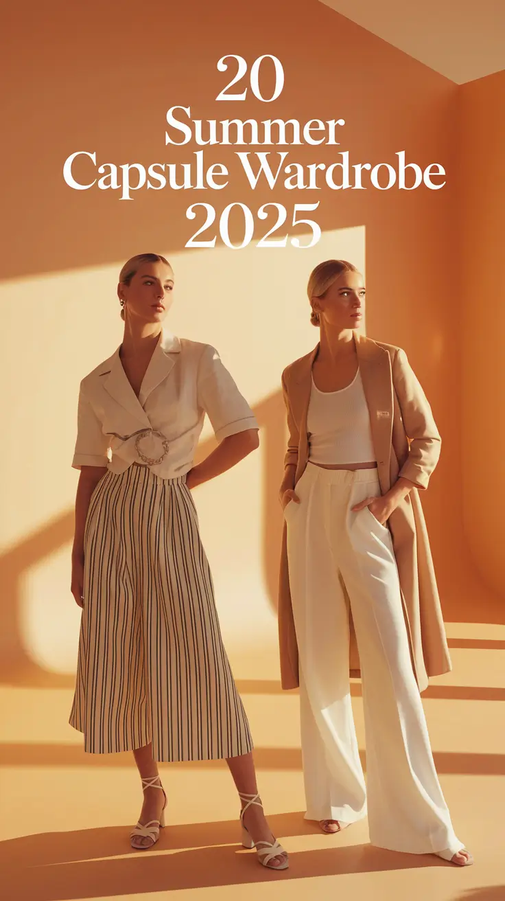 Summer Capsule Wardrobe 2025: Chic, Light & Effortless Outfits for Travel and Everyday