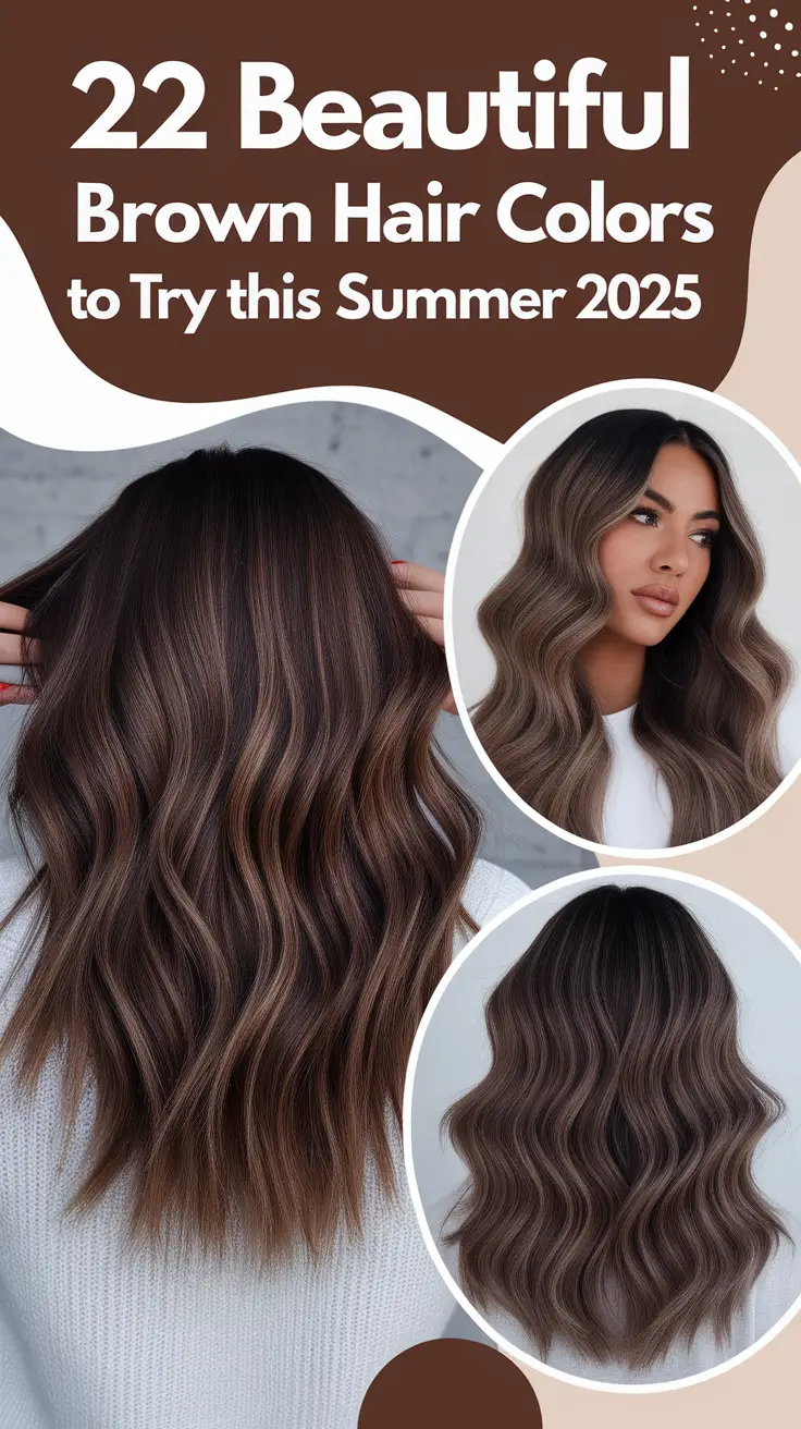 Beautiful Brown Hair Colors to Try This Summer 2025: Fresh Ideas for Every Shade and Skin Tone