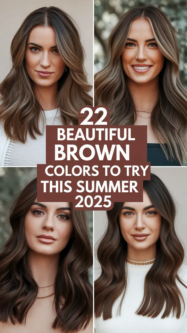 Beautiful Brown Hair Colors to Try This Summer 2025: Fresh Ideas for Every Shade and Skin Tone