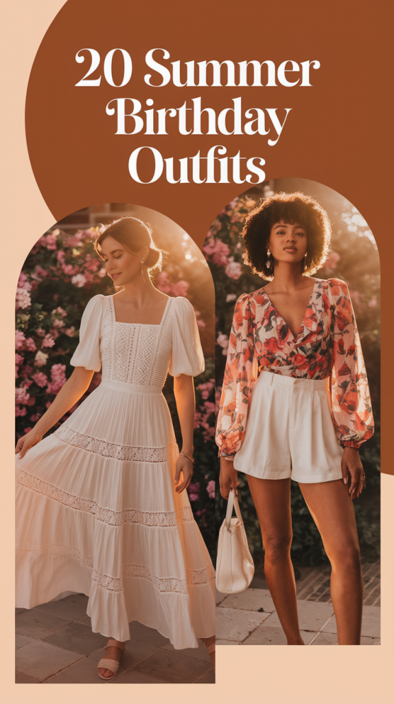 20 Summer Birthday Outfits 2025 Cute, Baddie & Classy Ideas for Women — free download