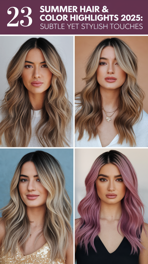 Summer Hair & Color Highlights 2025 – 23 Ideas for Brunettes, Blondes ...