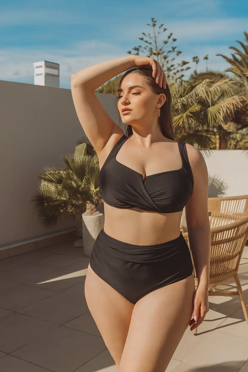cute summer swimsuits outfits ideas 2025 Timeless and Sleek in Black