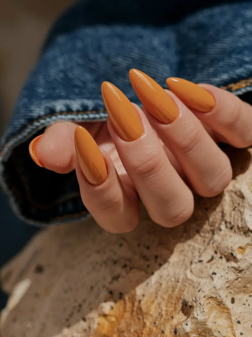 Cutest Nail Ideas for Summer 2025+Desert Burnt Orange