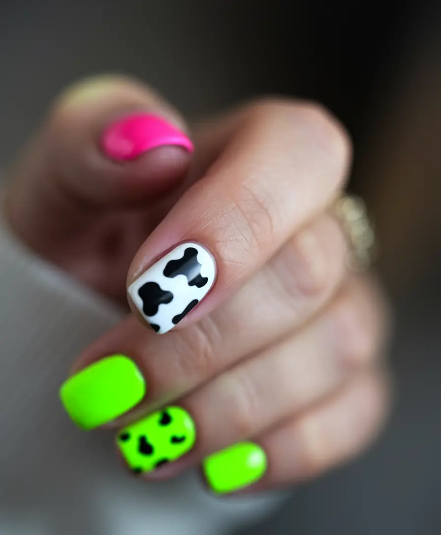 Cutest Nail Ideas for Summer 2025+Neon Cowgirl Clash