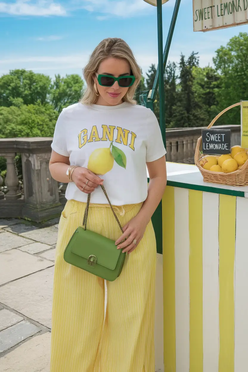 june outfits ideas 2025 Lemonade Stand Chic