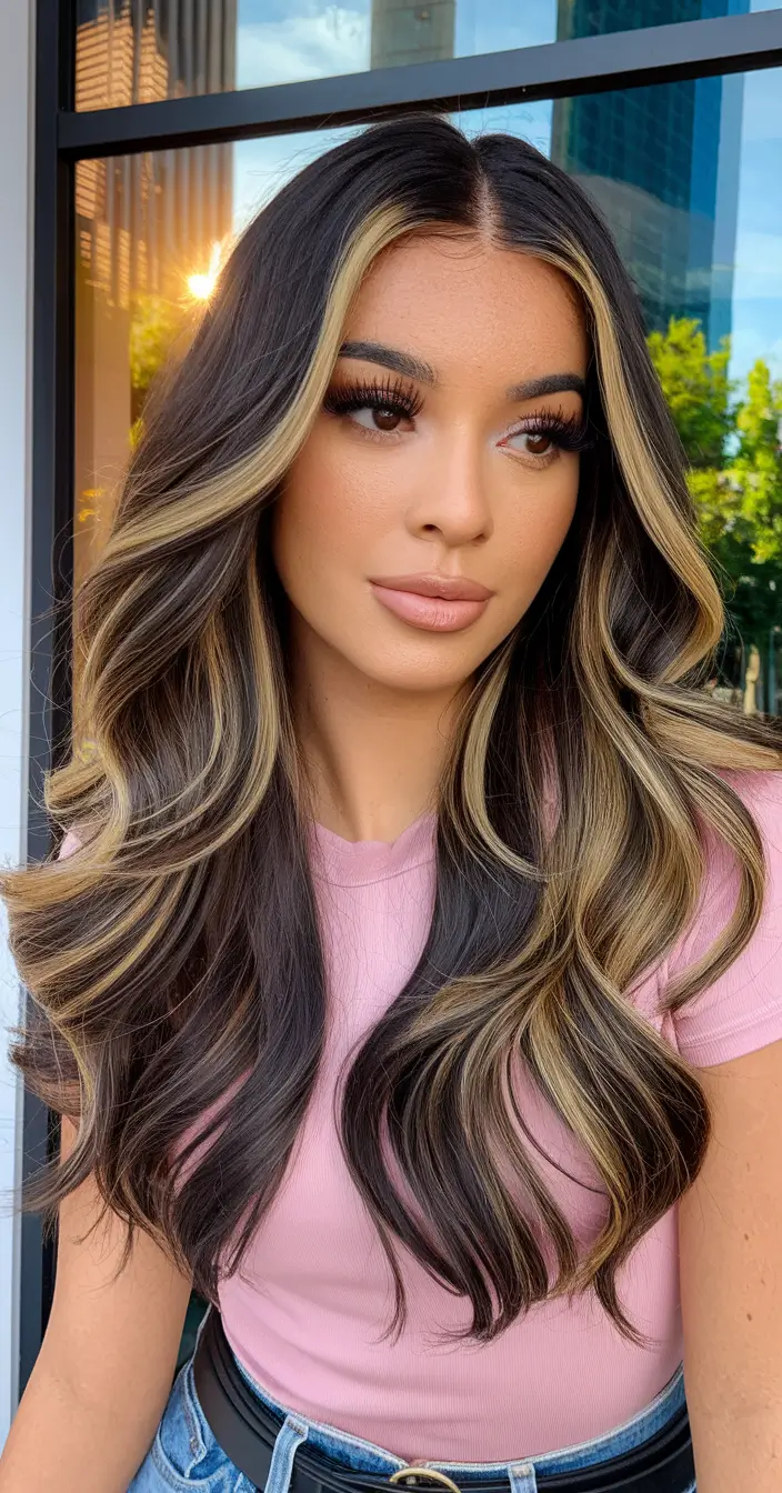 Long Haircut – Summer Ideas 2025: Effortless Waves High-Contrast Ribbons and Dimensional Layers