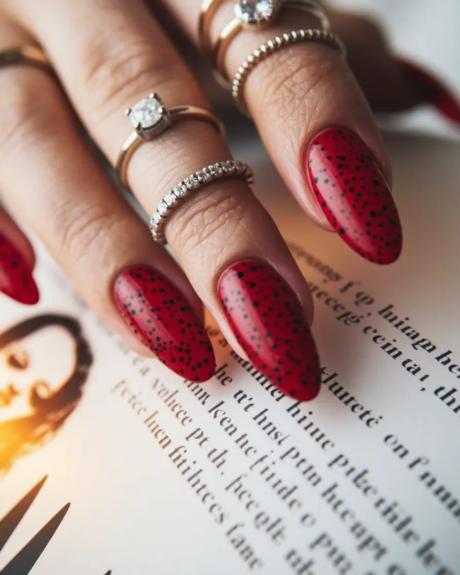 Must-Try Nail Designs for Summer 2025 Blackberry Sprinkle Drama