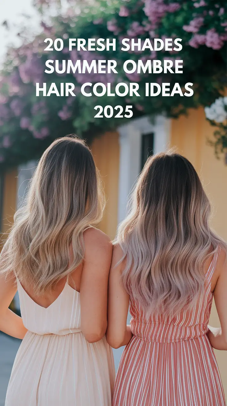 Fresh Shades Summer Ombre Hair Color Ideas 2025: Stunning Styles for Every Skin Tone and Hair Type