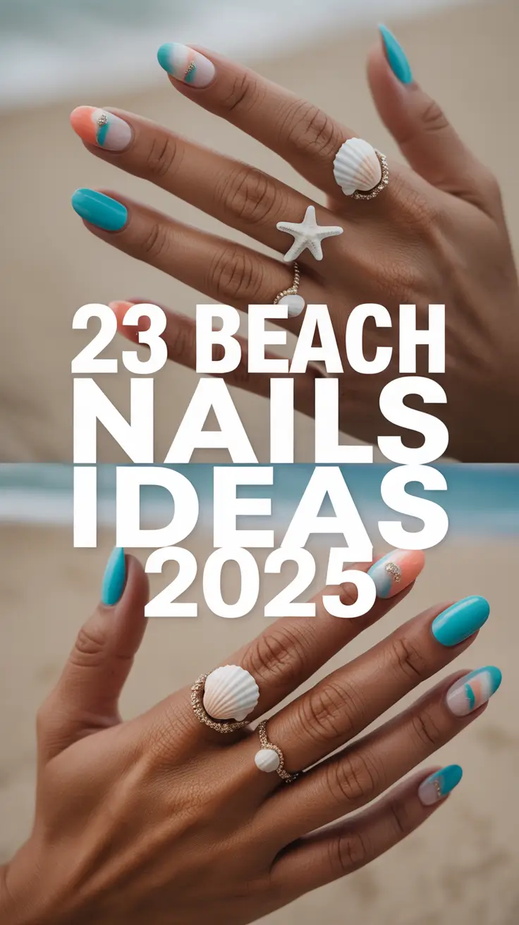 Beach Nails Ideas 2025 That Are Perfect for a Cute and Trendy Summer