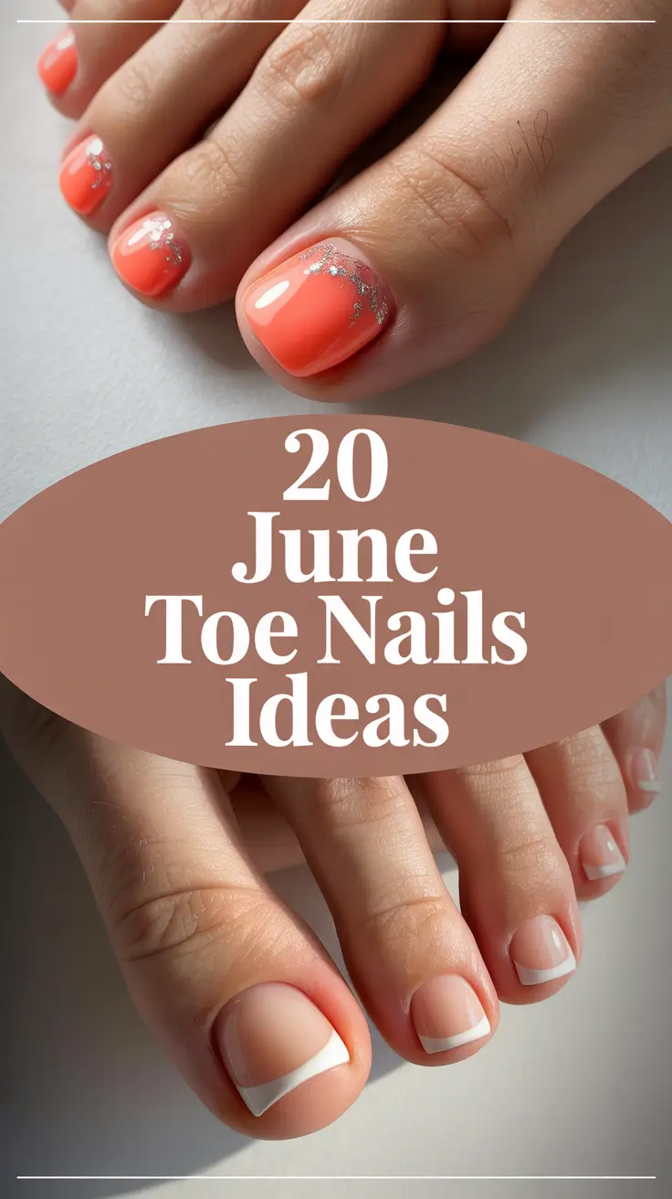 Fresh & Fun June Toe Nails Ideas 2025 to Try This Summer