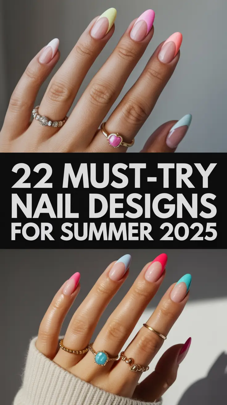 Must-Try Nail Designs for Summer 2025: Bright, Bold, and Totally Beachy