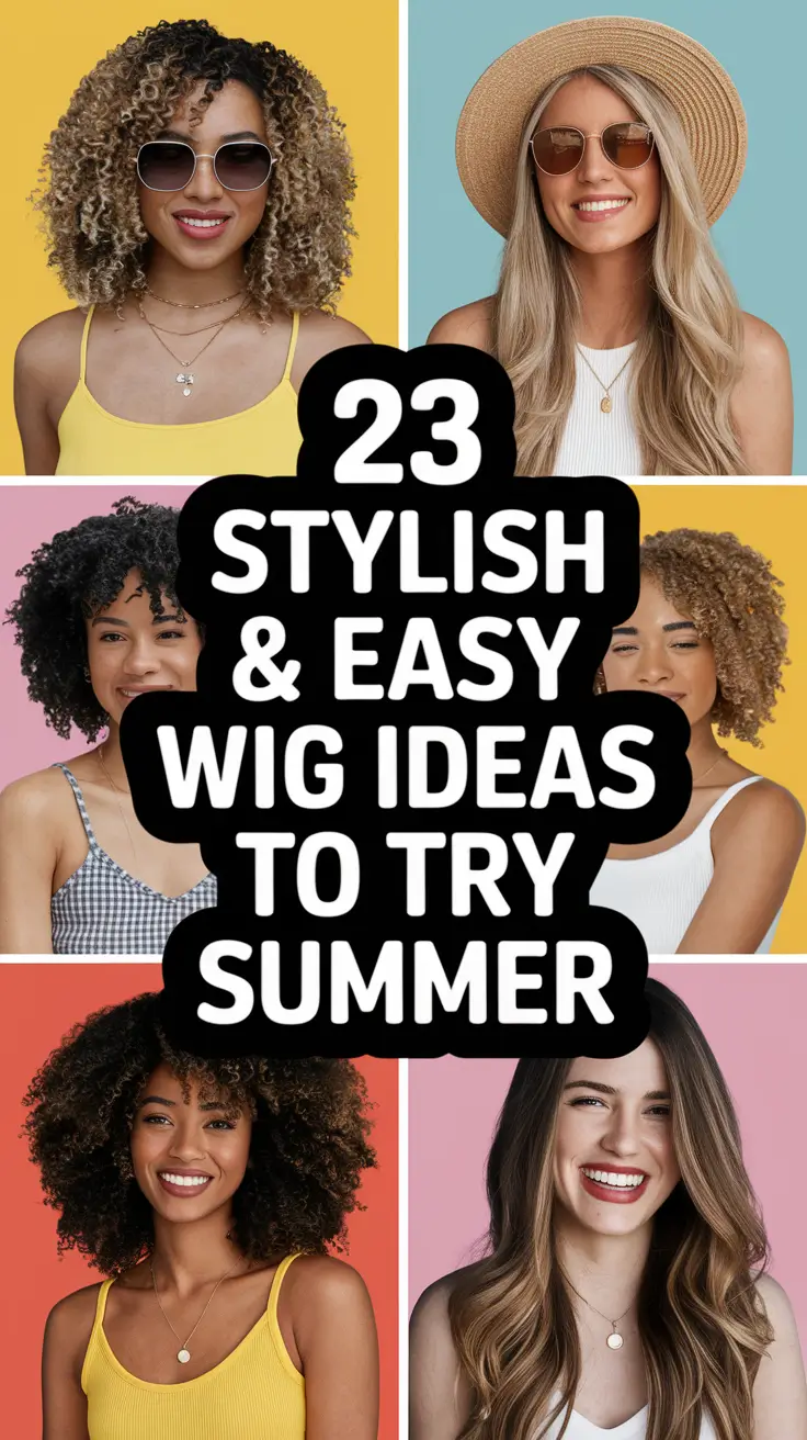 Stylish & Easy Wig Ideas to Try Summer 2025: From Everyday Looks to Showstopping Styles