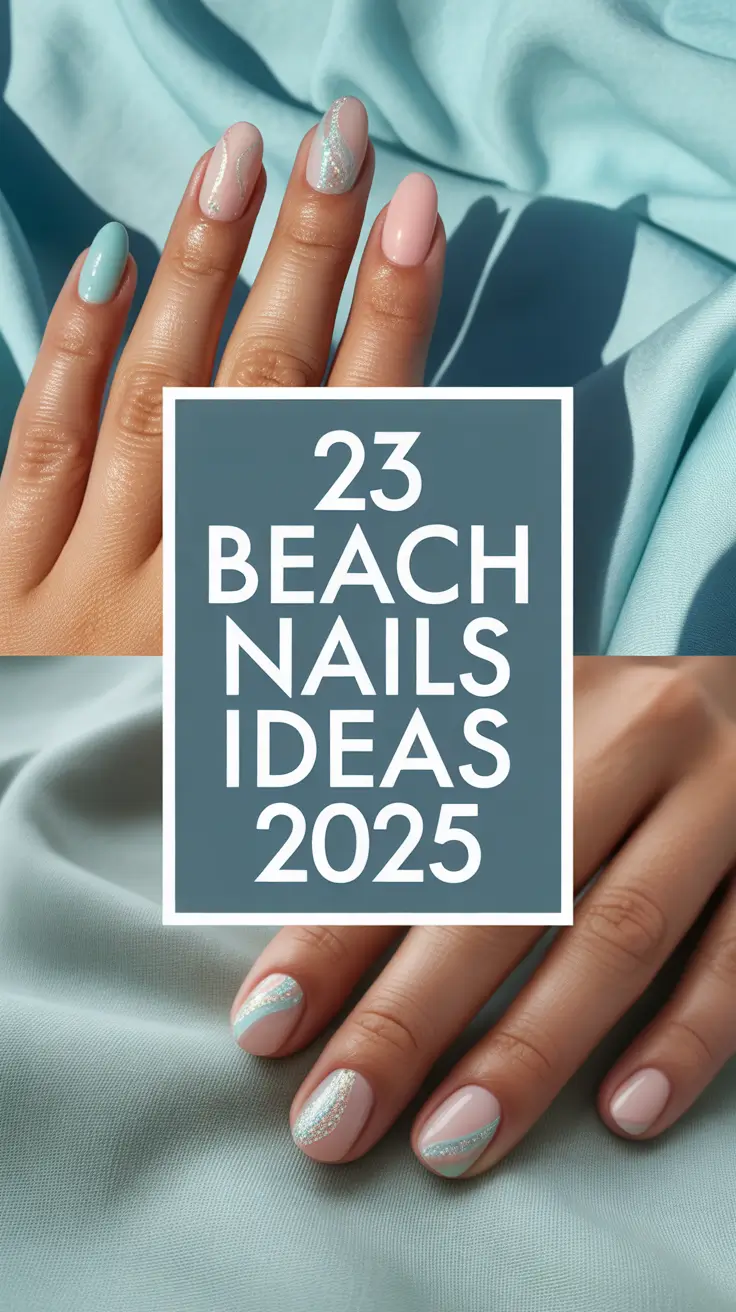 Beach Nails Ideas 2025 That Are Perfect for a Cute and Trendy Summer