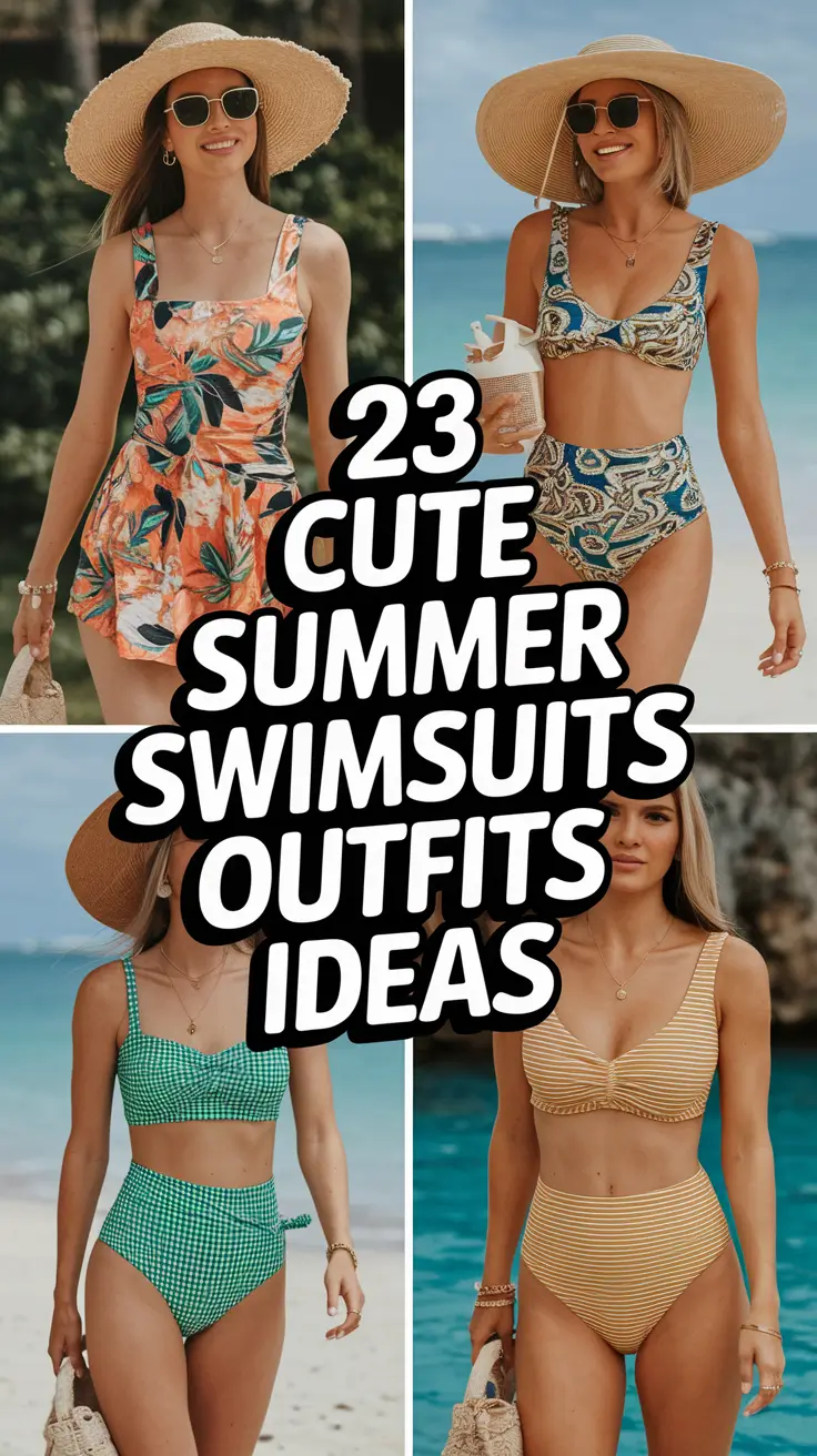Cute Summer Swimsuits Outfits Ideas 2025 for Every Body and Style