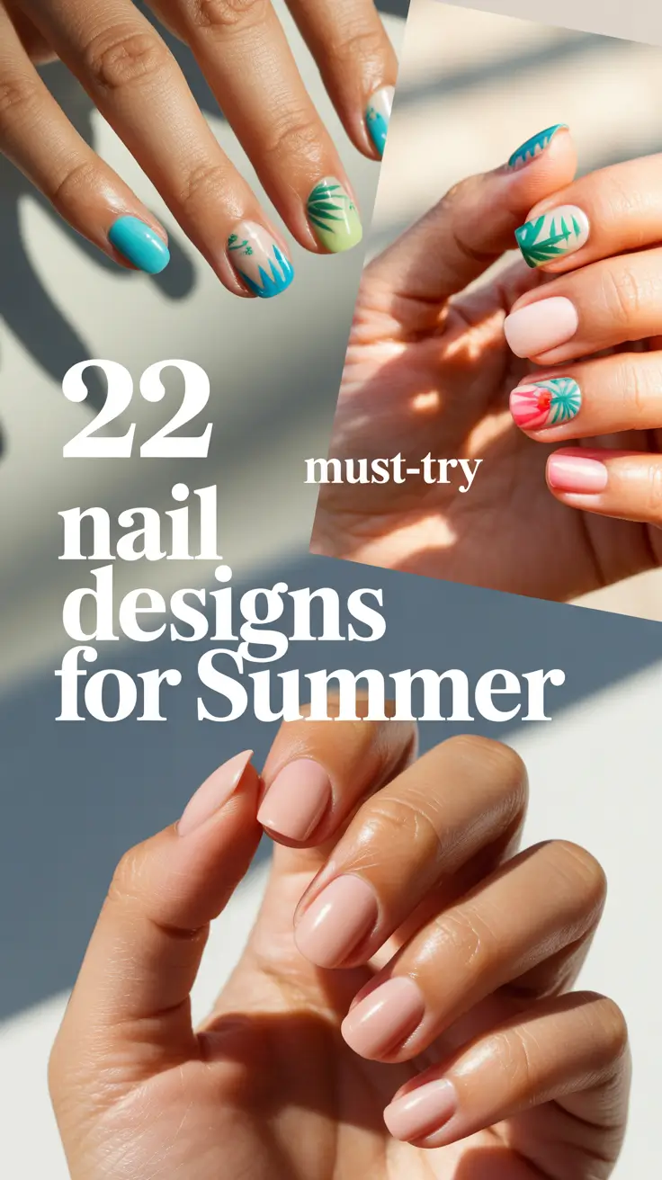 Must-Try Nail Designs for Summer 2025: Bright, Bold, and Totally Beachy