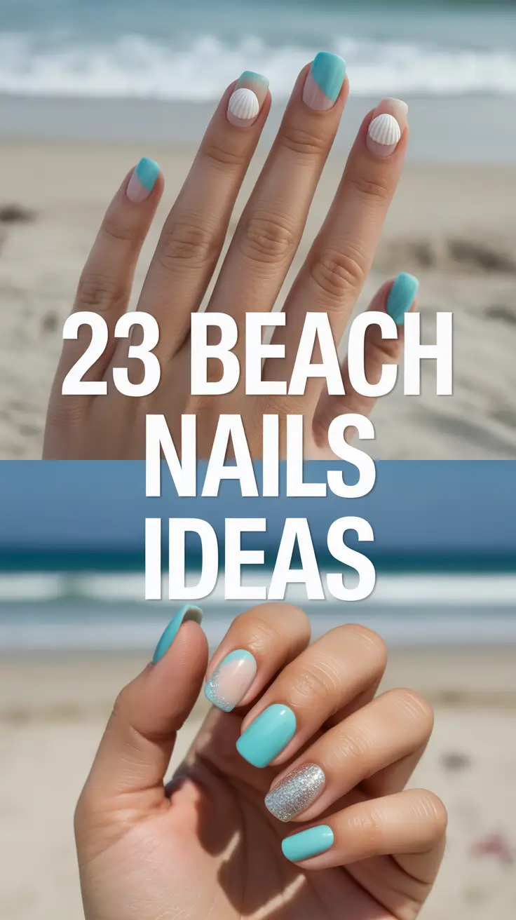 Beach Nails Ideas 2025 That Are Perfect for a Cute and Trendy Summer