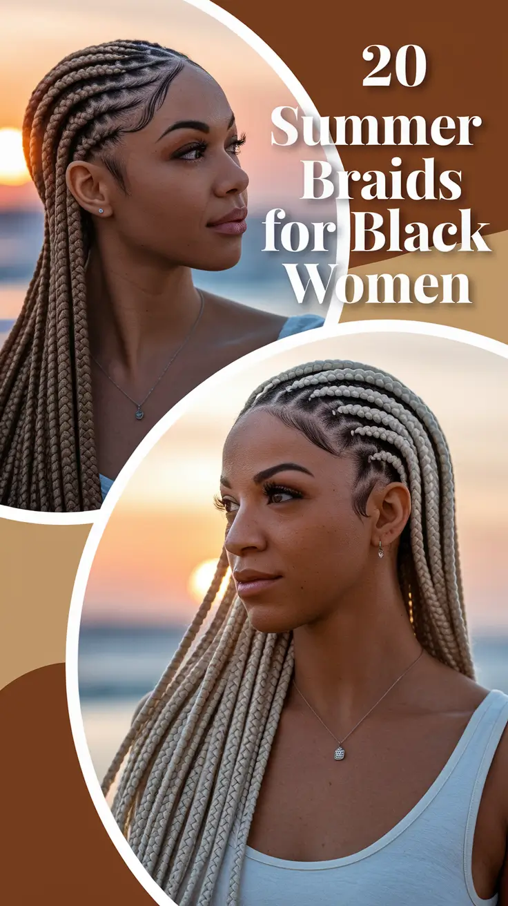 Summer 2025 Braids for Black Women: 20 Stunning Styles for Heat-Proof Glam