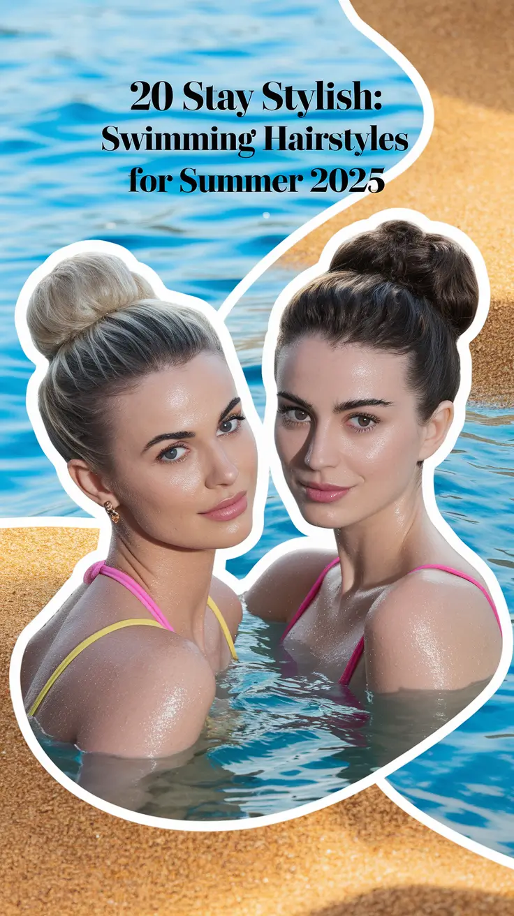 Stay Stylish: Swimming Hairstyles for Summer 2025 – Cute, Tangle-Free Looks for Every Hair Type