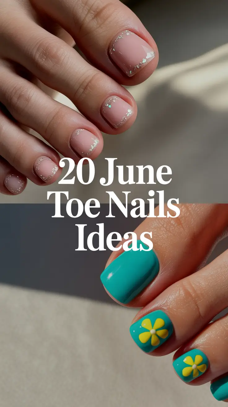 Fresh & Fun June Toe Nails Ideas 2025 to Try This Summer