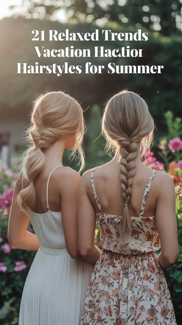 Relaxed Trends Vacation Hairstyles for Summer 2025: From Braids to Curls and Everything Cute in Between