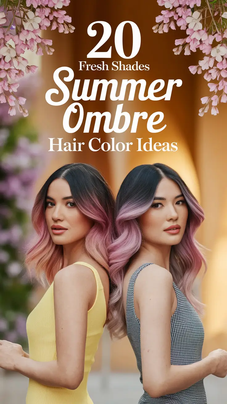 Fresh Shades Summer Ombre Hair Color Ideas 2025: Stunning Styles for Every Skin Tone and Hair Type