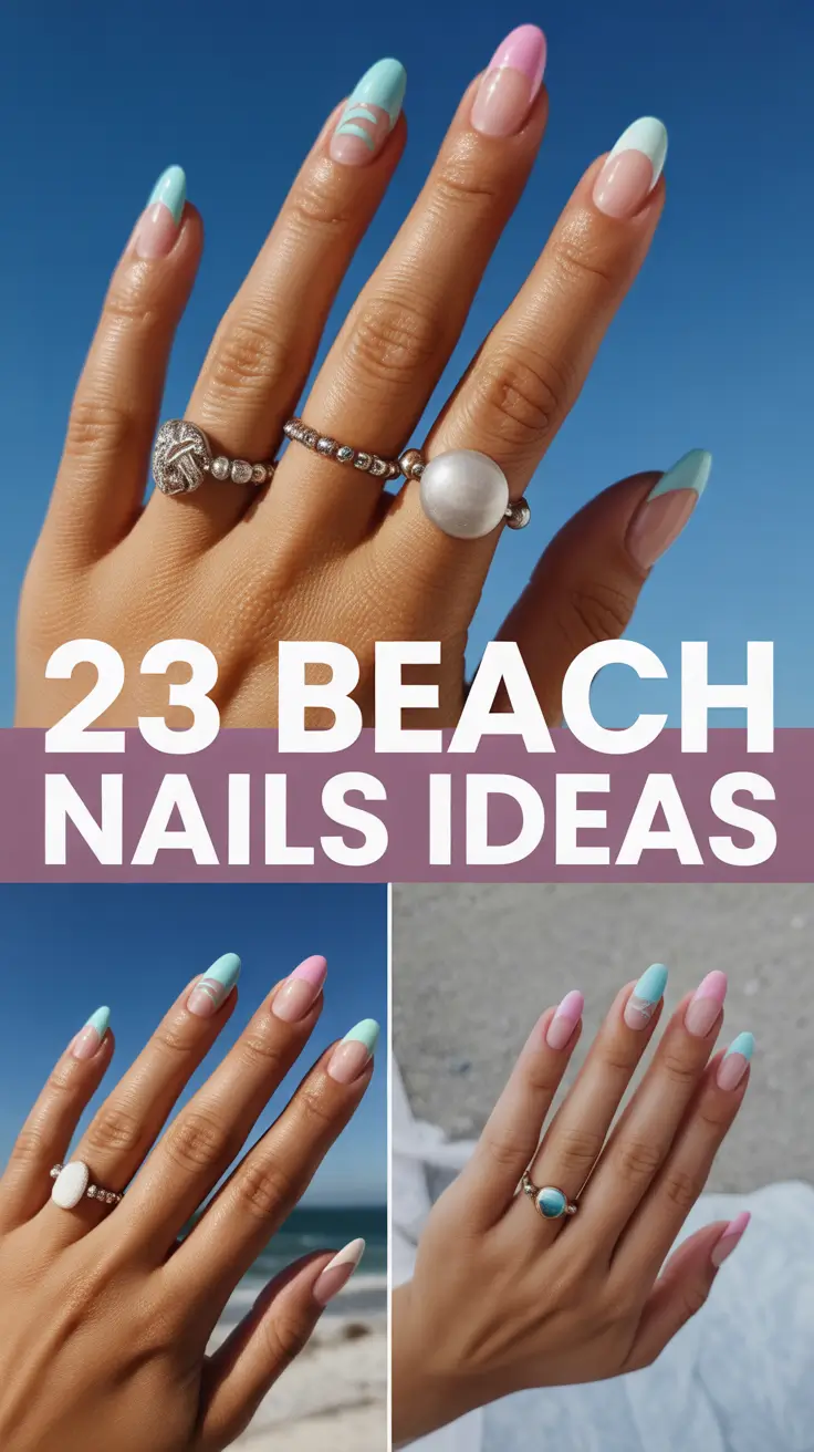 Beach Nails Ideas 2025 That Are Perfect for a Cute and Trendy Summer