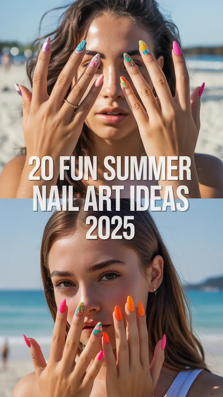 Fun Summer Nail Art Ideas 2025: The Cutest, Boldest, and Most Creative Looks to Try This Season