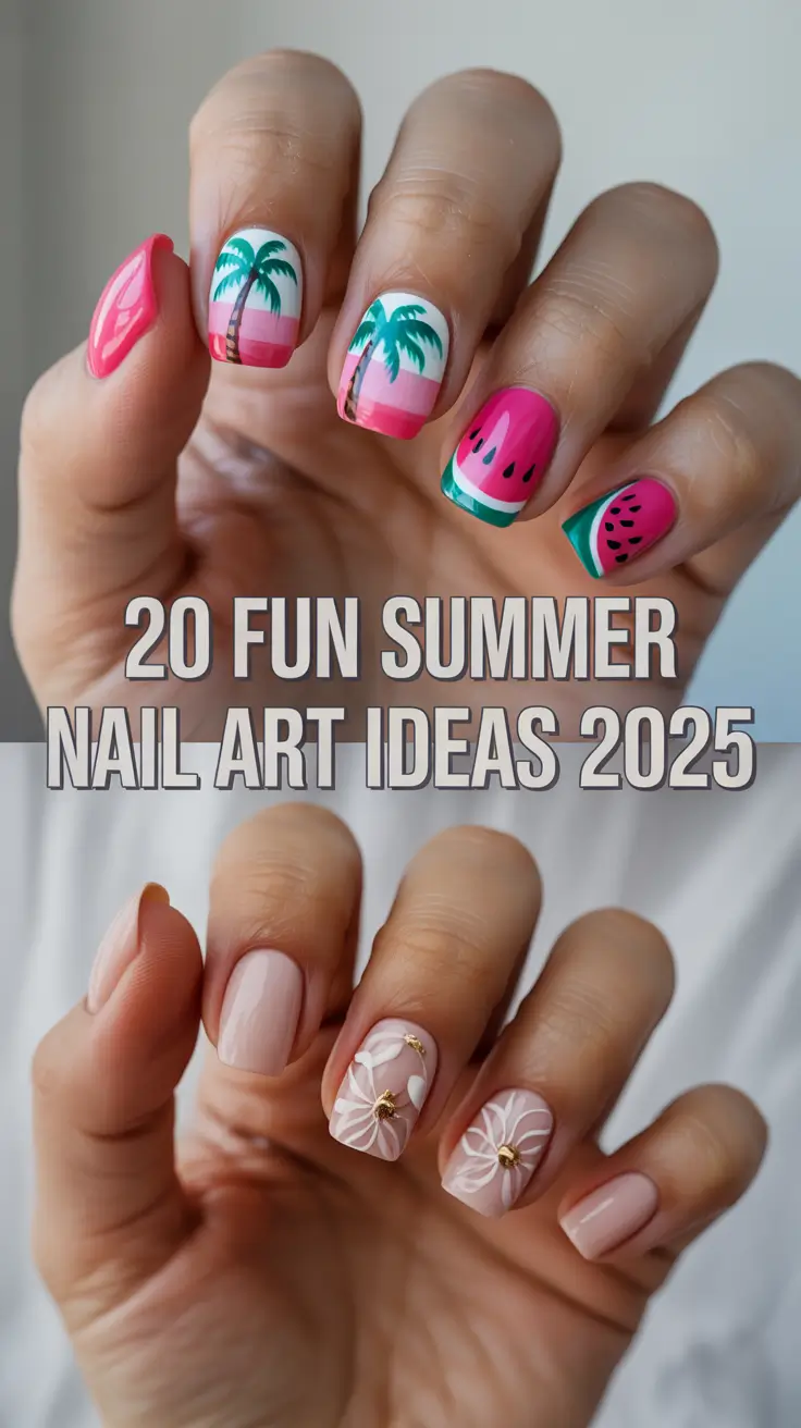 Fun Summer Nail Art Ideas 2025: The Cutest, Boldest, and Most Creative Looks to Try This Season