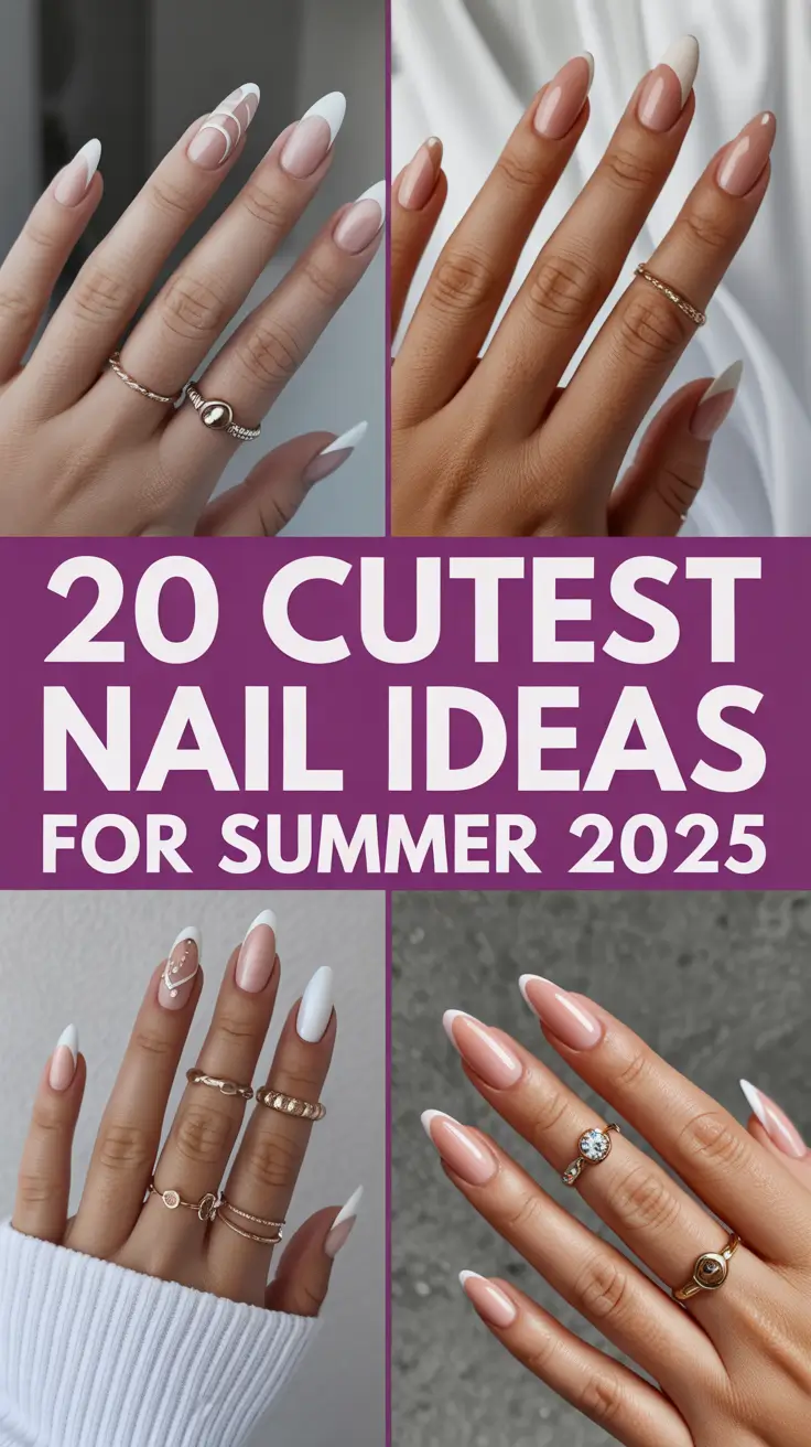 Cutest Nail Ideas for Summer 2025: Pretty Acrylic, Neon & French Tip Trends
