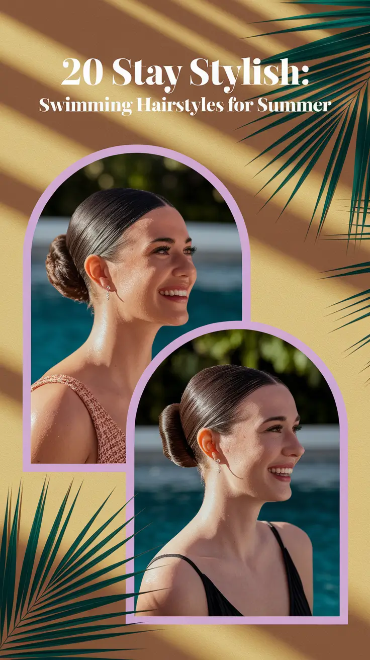 Stay Stylish: Swimming Hairstyles for Summer 2025 – Cute, Tangle-Free Looks for Every Hair Type