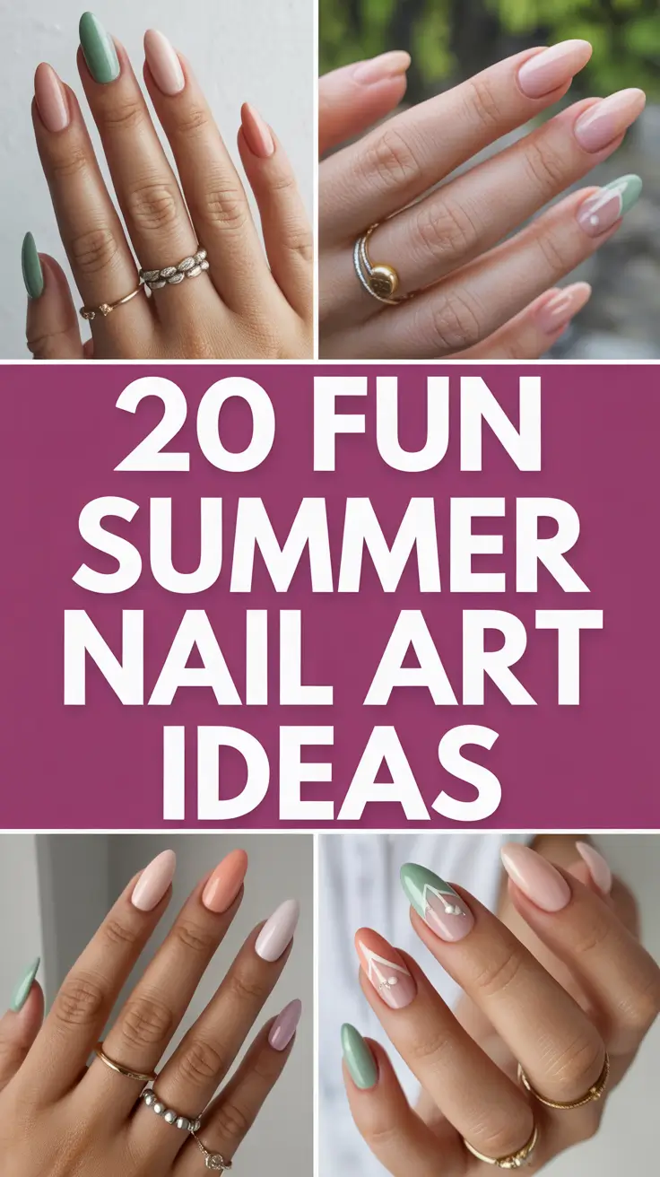 Fun Summer Nail Art Ideas 2025: The Cutest, Boldest, and Most Creative Looks to Try This Season