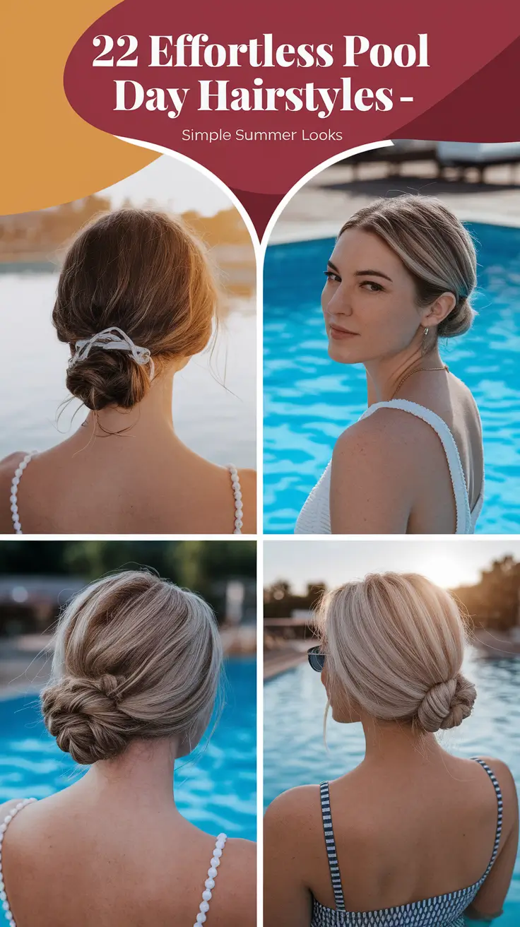 Effortless Pool Day Hairstyles – Simple Summer 2025 Looks You'll Want to Try