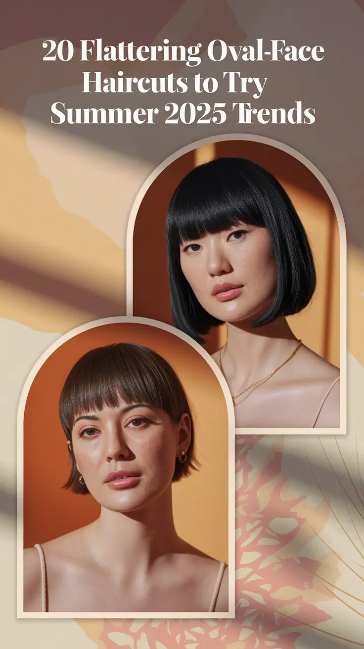 Flattering Oval-Face Haircuts to Try Summer 2025 Trends That Actually Work