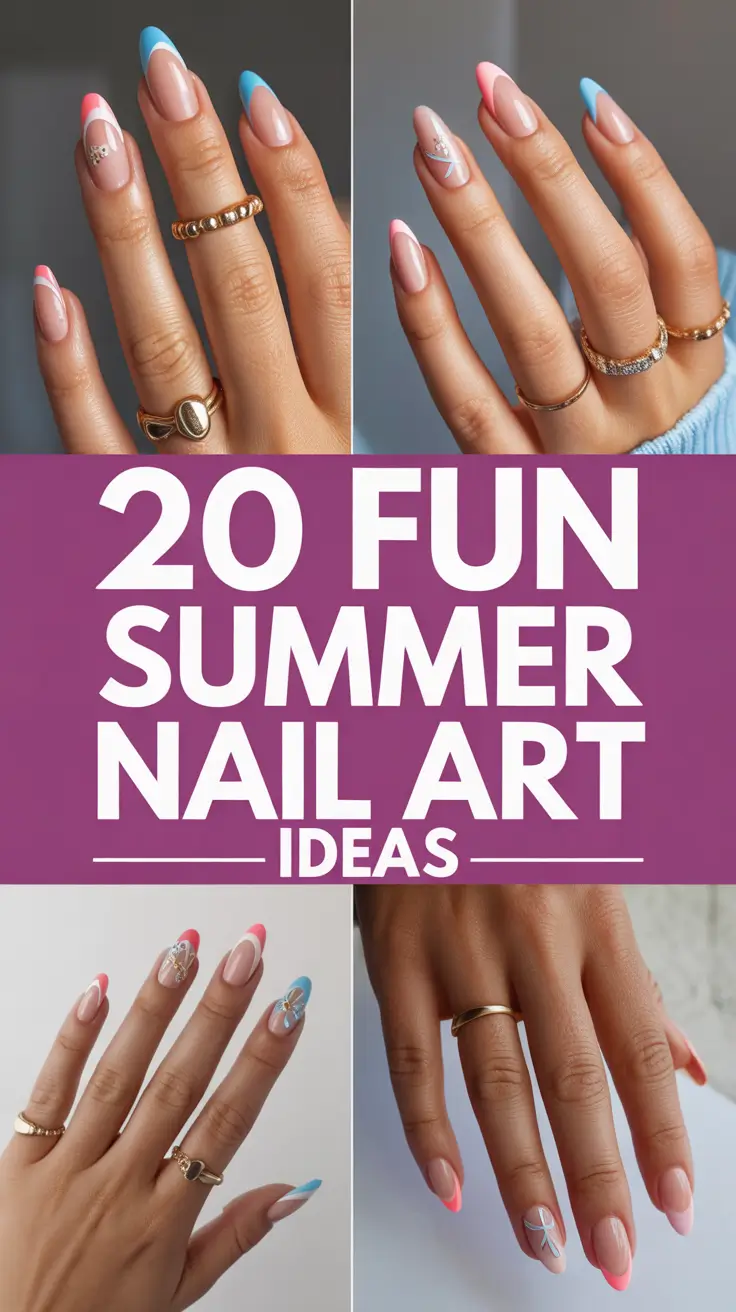 Fun Summer Nail Art Ideas 2025: The Cutest, Boldest, and Most Creative Looks to Try This Season