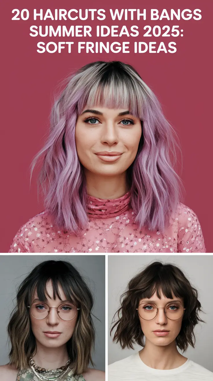 Haircuts with Bangs – Summer Ideas 2025: Soft Fringe Ideas That Are Trending Now