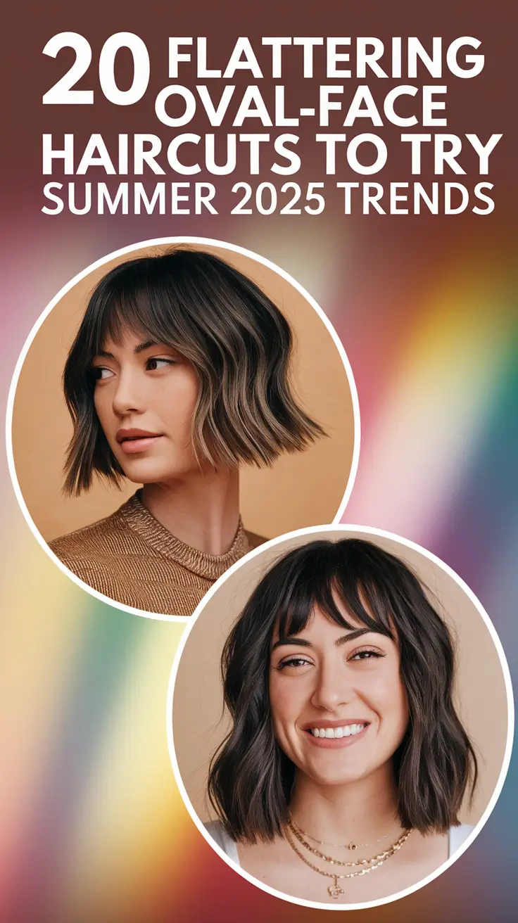 Flattering Oval-Face Haircuts to Try Summer 2025 Trends That Actually Work