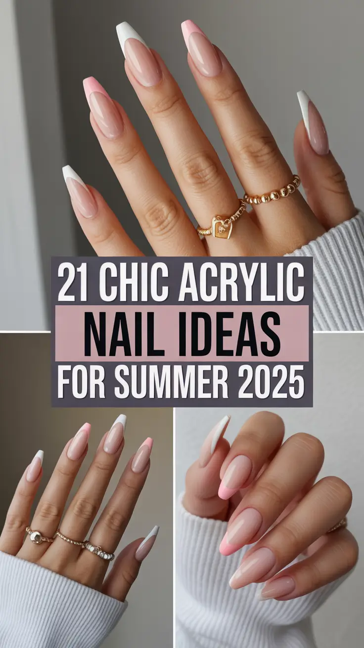 Chic Acrylic Nail Ideas for Summer 2025 That Are Too Cute to Skip