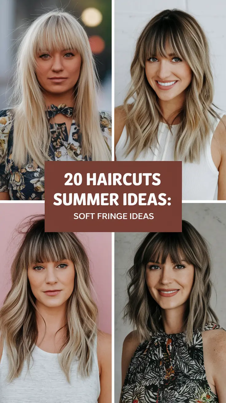 Haircuts with Bangs – Summer Ideas 2025: Soft Fringe Ideas That Are Trending Now