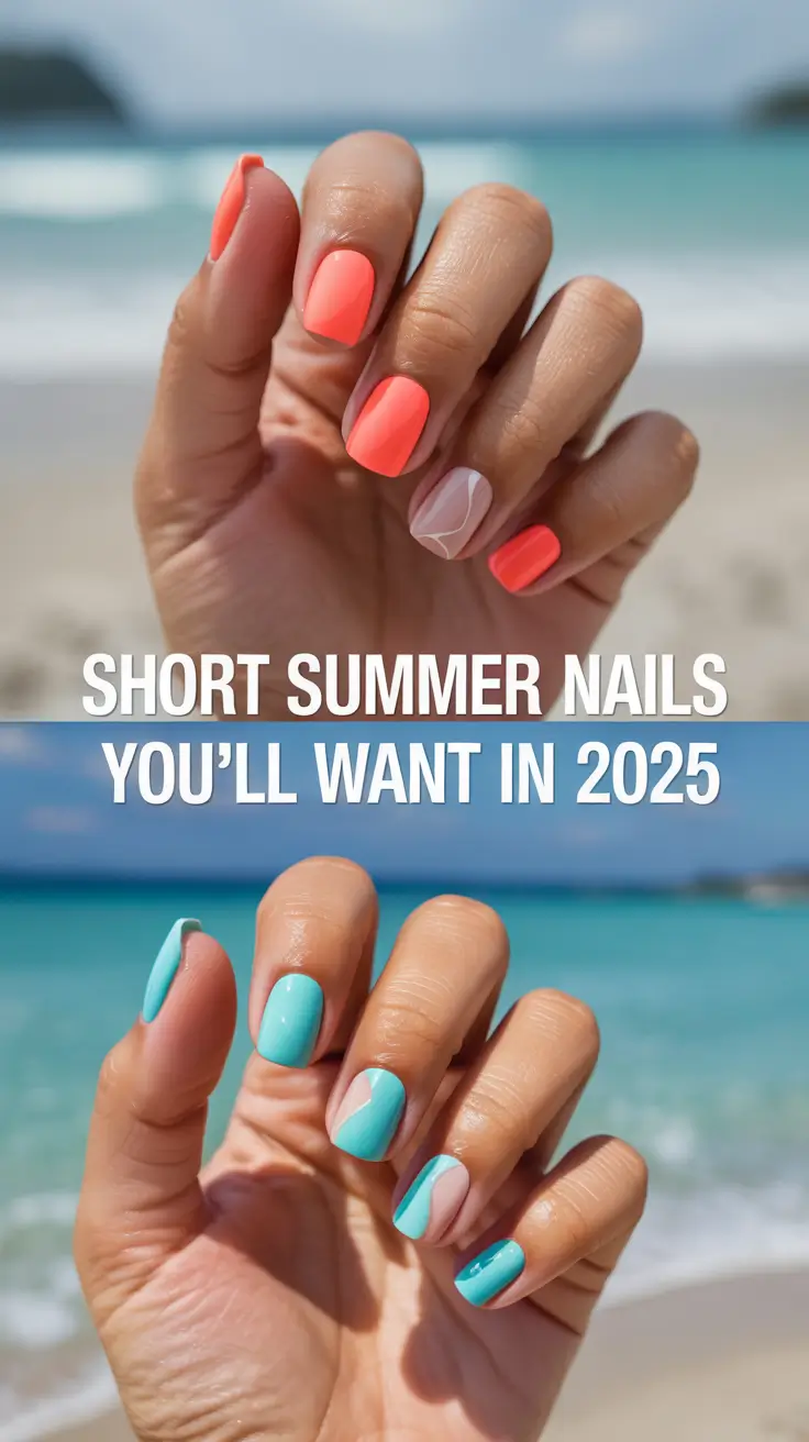 Short Summer Nails You’ll Want in 2025: Fresh Ideas for Every Style Mood