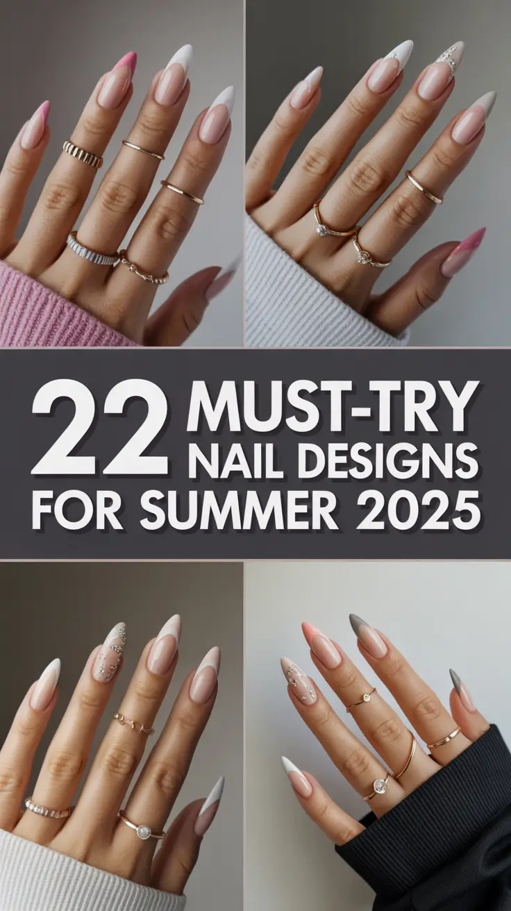 Must-Try Nail Designs for Summer 2025: Bright, Bold, and Totally Beachy
