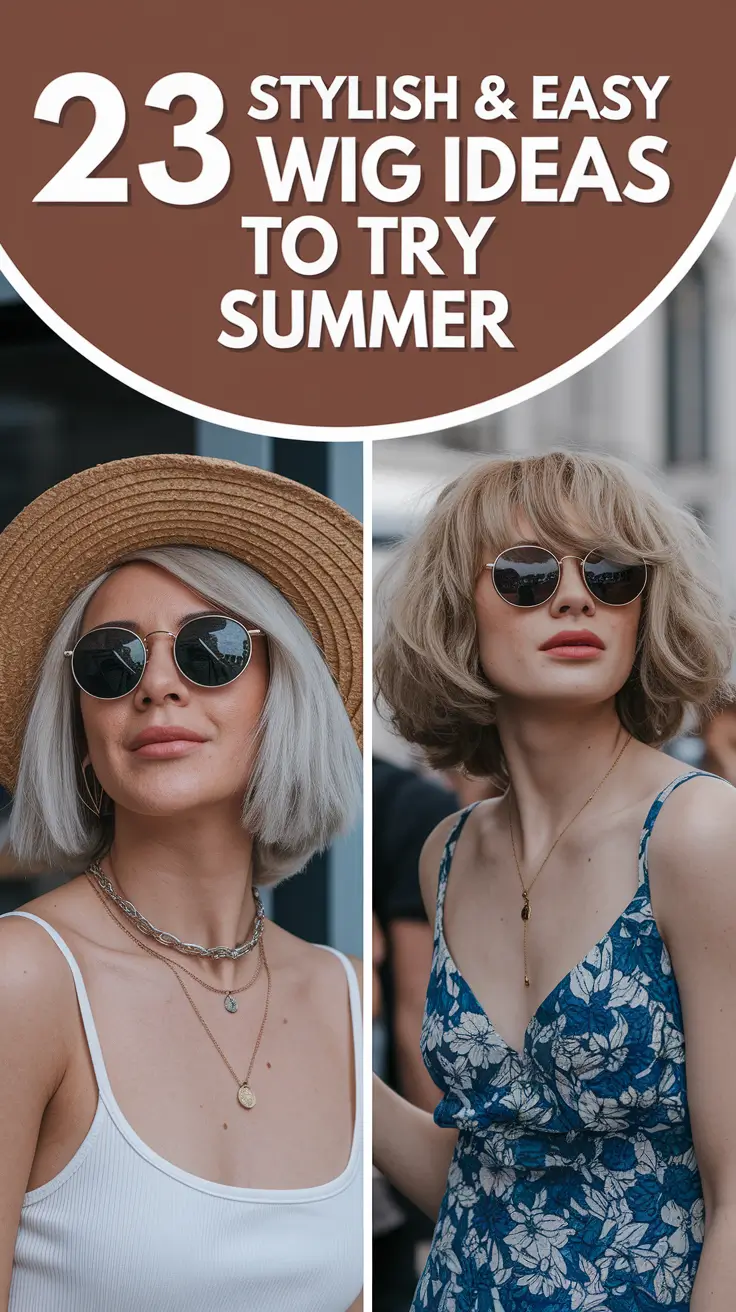 Stylish & Easy Wig Ideas to Try Summer 2025: From Everyday Looks to Showstopping Styles