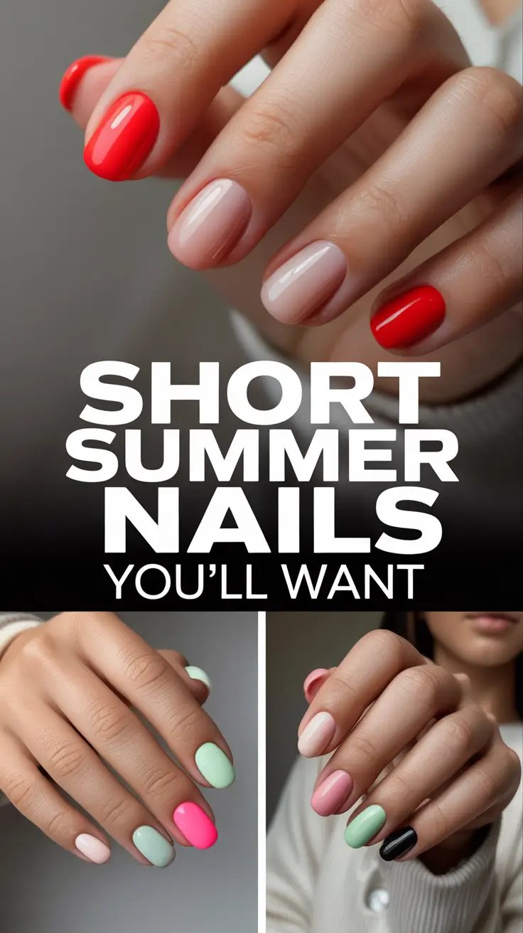 Short Summer Nails You’ll Want in 2025: Fresh Ideas for Every Style Mood