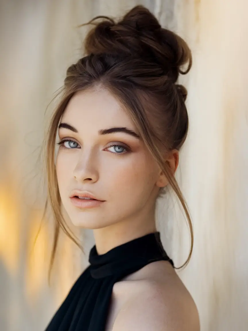 Quick Bun Hairstyles for Summer 2025! Casual Messy High Bun with Volume
