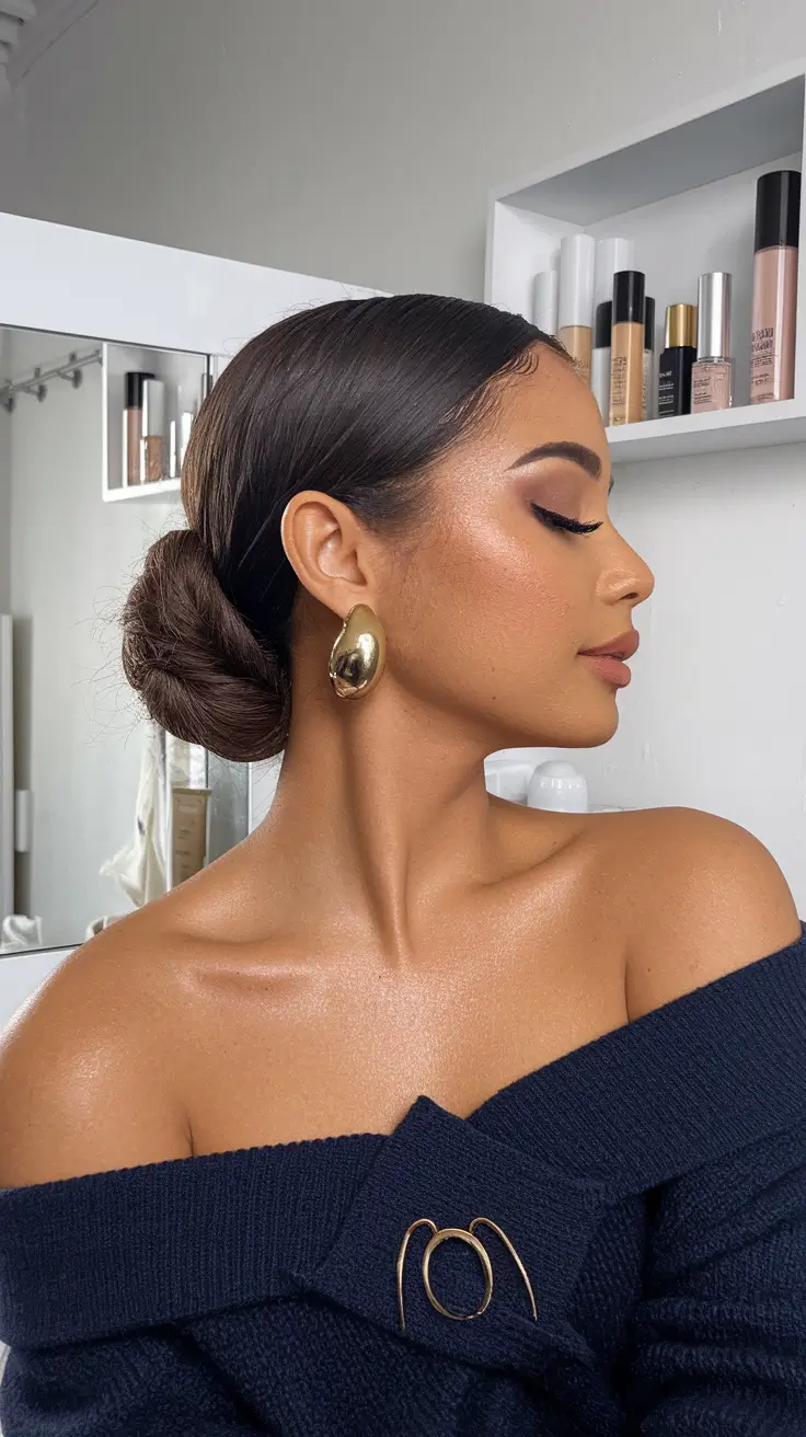 Quick Bun Hairstyles for Summer 2025! Sleek Indian-Inspired Glam Bun