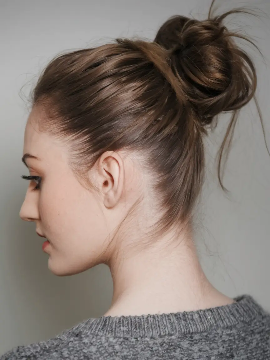 Quick Bun Hairstyles for Summer 2025! Relaxed Everyday Messy Bun