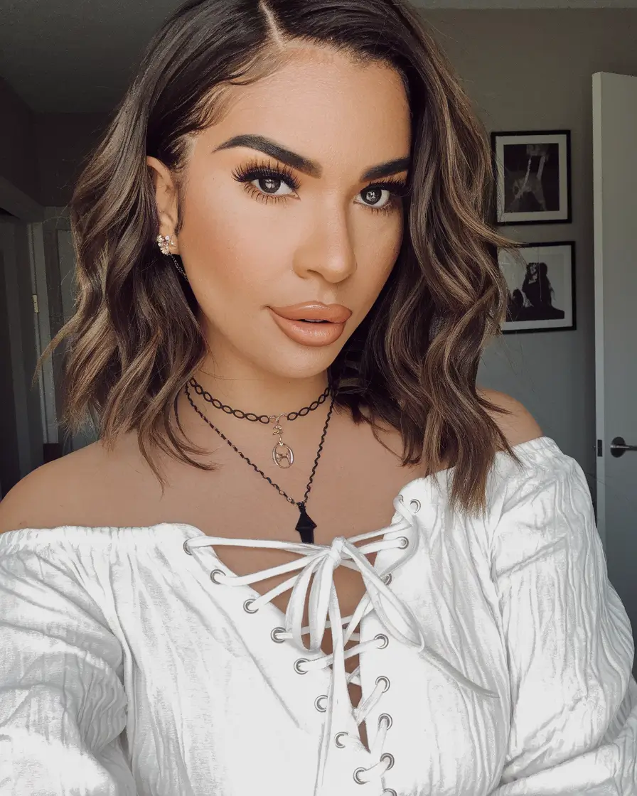 Relaxed Trends Vacation Hairstyles for Summer 2025 Beachy Waves on Short Hair with Soft Volume