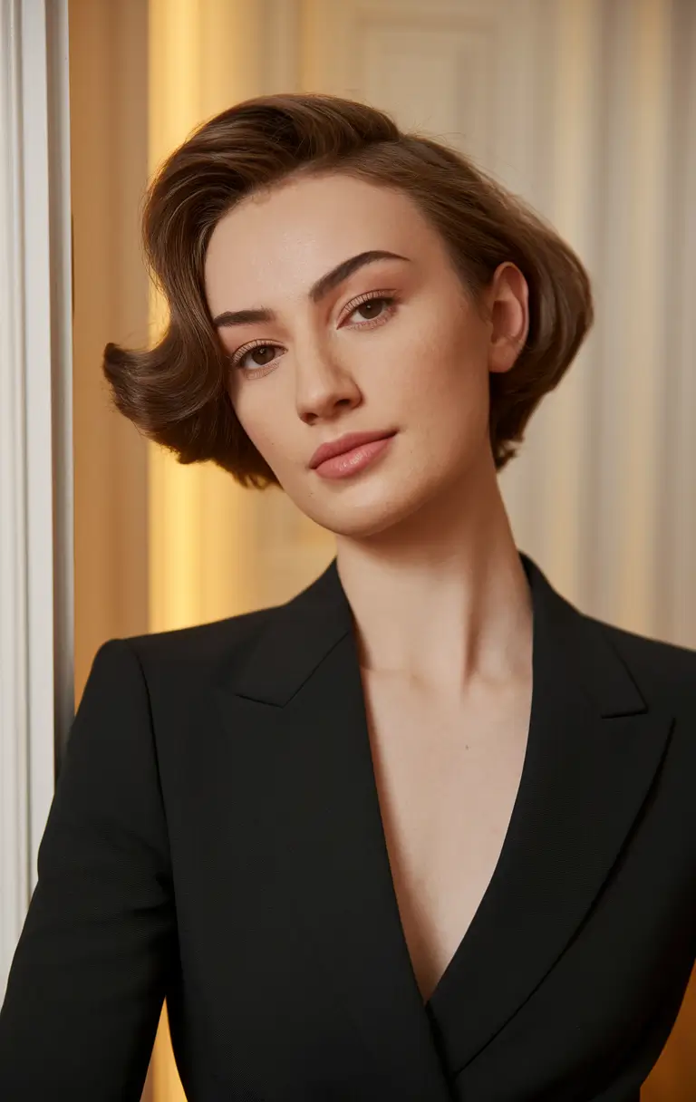 Short Hair, Big Style: Top Summer Looks 2025 Retro Flip with Soft Volume
