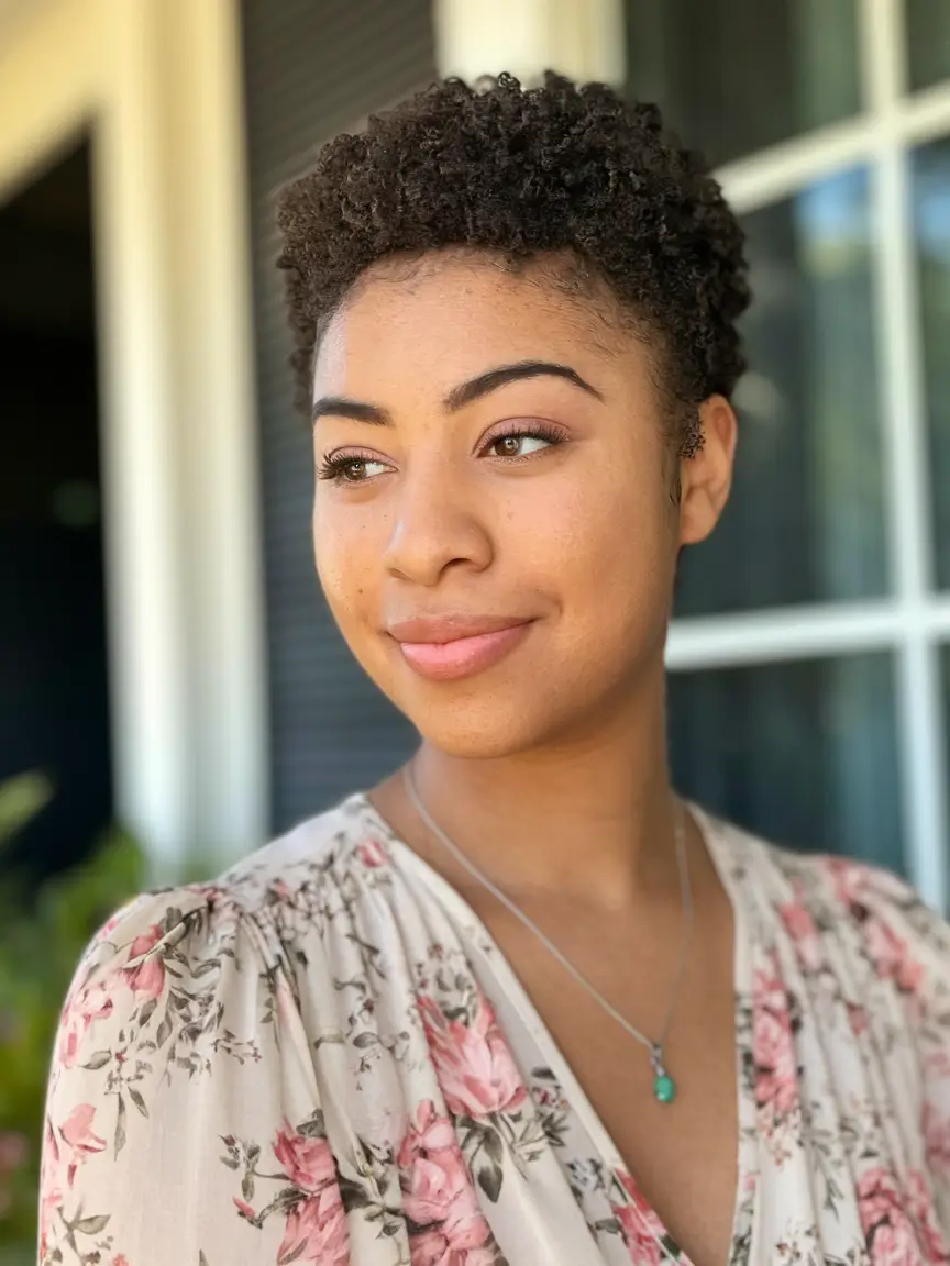 short hair big style top summer looks 2025 defined curls and natural glow