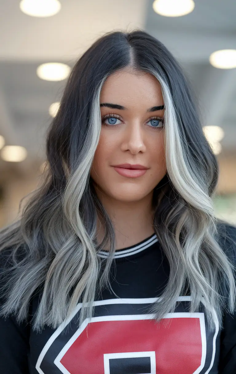 summer highlights ideas Monochrome Black and Silver Contrast
