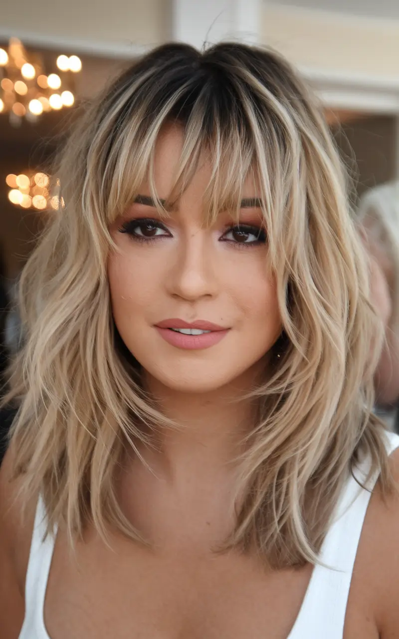 Stylish & Easy Wig Ideas to Try Summer 2025! Beachy Blonde Layers with Feathered Curtain Bangs
